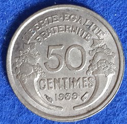 1939 - 50 centimes