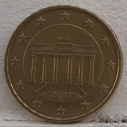 Allemagne - 2002 - F - 10 cents