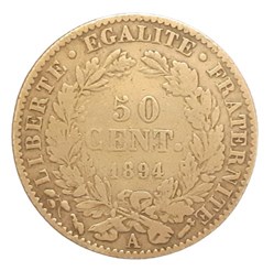 1873 A - 50 centimes