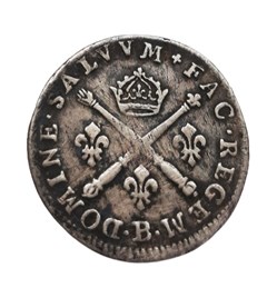 1704 - 10 sols aux insignes