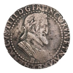 1594 - Henri IV - Demi franc