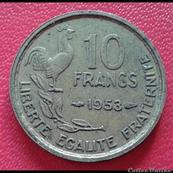 10 francs 1953