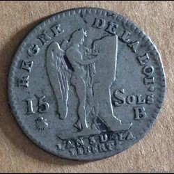 1791 - 15 sols
