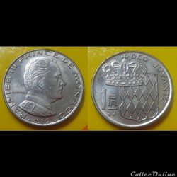Monaco - 1 franc 1982