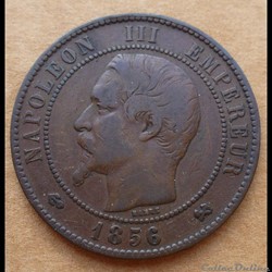 1856 - 10 centimes