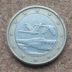 Finlande - 1 euro 1999 - surplus métal