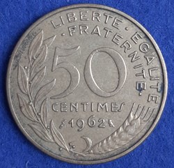1962 - 50 centimes