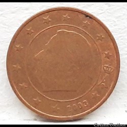 Belgique - 2003 - 1 cent
