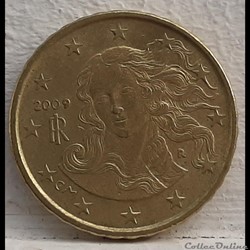 Italie - 2009 - 10 cents