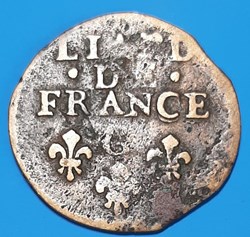 1696 G - Liard de France