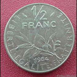 1984 - 50 centimes