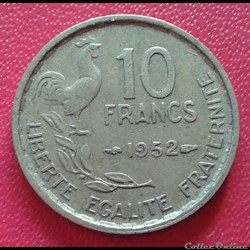 10 francs 1952