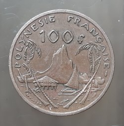 Polynésie française – 100 francs 1988