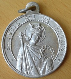 Médaille Saint Louis - Cathédrale de Paris