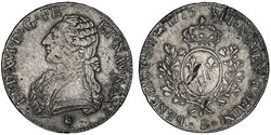 1775 - Ecu aux rameaux d'olivier