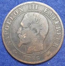 1854 K - 5 centimes