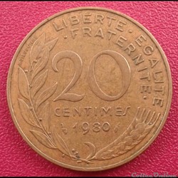 1980 - 20 centimes