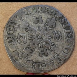 1550 (3) - Douzain aux croissants - Henri II
