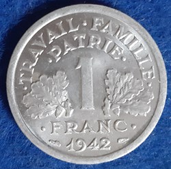 1942 - 1 franc
