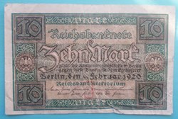 Allemagne -10 mark 1920 (bis)