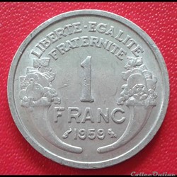 1959 - 1 franc