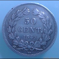 1845 - 50 centimes