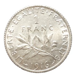 1916 - 1 franc