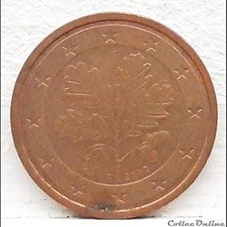 Allemagne - 2002 - F - 2 cents