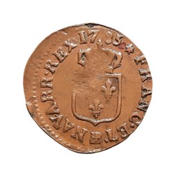 1785 BB - Liard à l'écu - Louis XVI