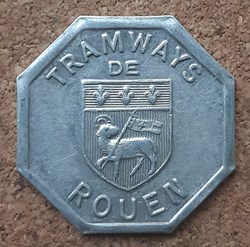 Jeton – Tramways de Rouen