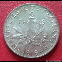1919 - 2 francs
