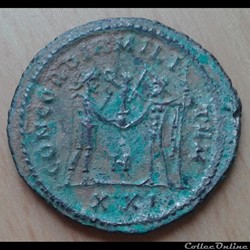 284/337 - LA  TETRARCHIE - MAXIMIEN HERCULE - aurelianus
