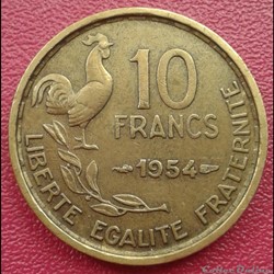 10 francs 1954