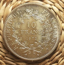 1973 - 10 francs HERCULE - argent