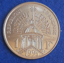 1995 - 1 franc commémorative