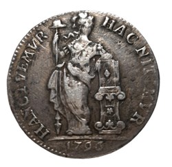 PAYS-BAS - 1 gulden 1796