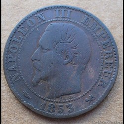 1853 - 5 centimes