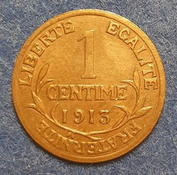 1913 - 1 centime
