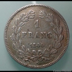 1840 - 1 franc