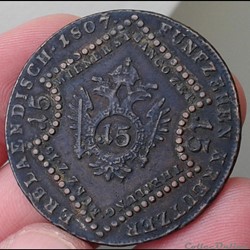Autriche - 15 kreuzer 1807