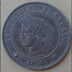 1878 A - 2 centimes