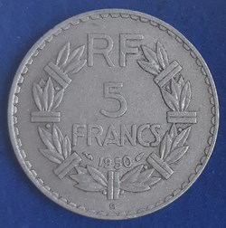 1950 B - 5 francs
