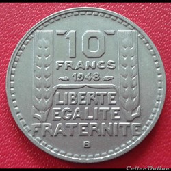 1948 B - 10 francs - Petite tête