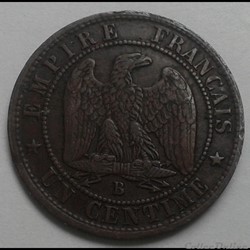 1856 - 1 centime