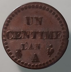 1797-98 - 1 centime