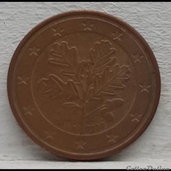 Allemagne - 2002 - A - 5 cents