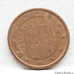 Espagne - 2003 - 5 cents