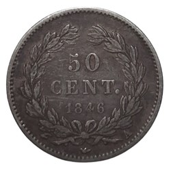 1846 A - 50 centimes