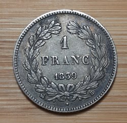 1839 - 1 franc