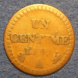 (1797-98) - 1 centime